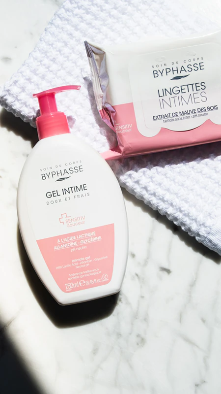 BYPHASSE Lingettes Intimes intieme hygiënedoekjes