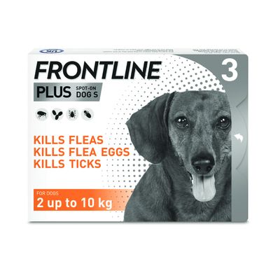FRONTLINE® Plus Spot On für Hunde - S (2-10 kg)