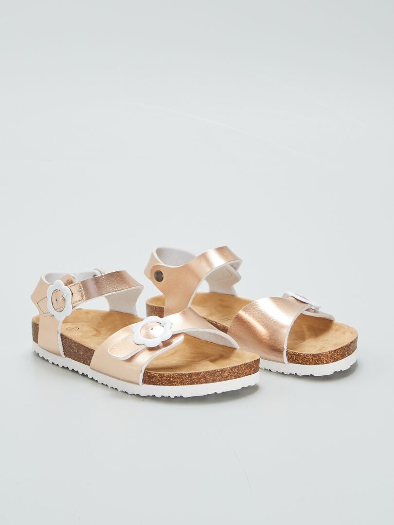 Sandalias con hebilla - ROSA