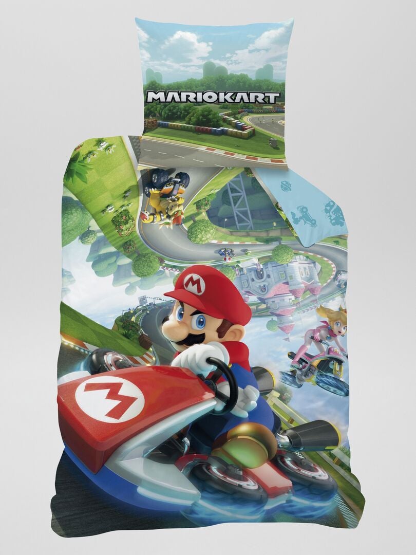 Zestaw pościeli Mario Kart – pojedynczy – wielokolorowy