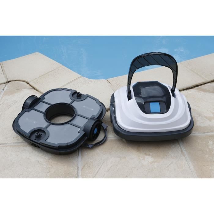 Robô de limpeza de piscina UBBINK movido a bateria - Robotclean Accu XS - limpeza de fundo para todos os tipos de piscina