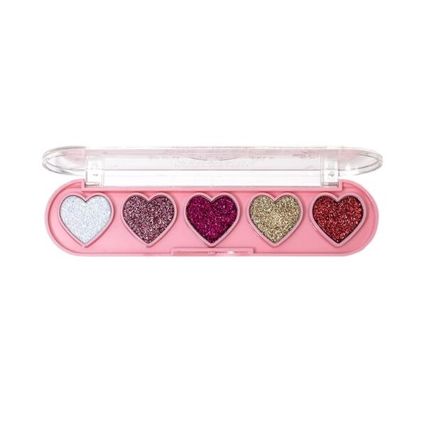 Profusion Cosmetics - Dear Cupid 5-odstínová třpytivá paleta