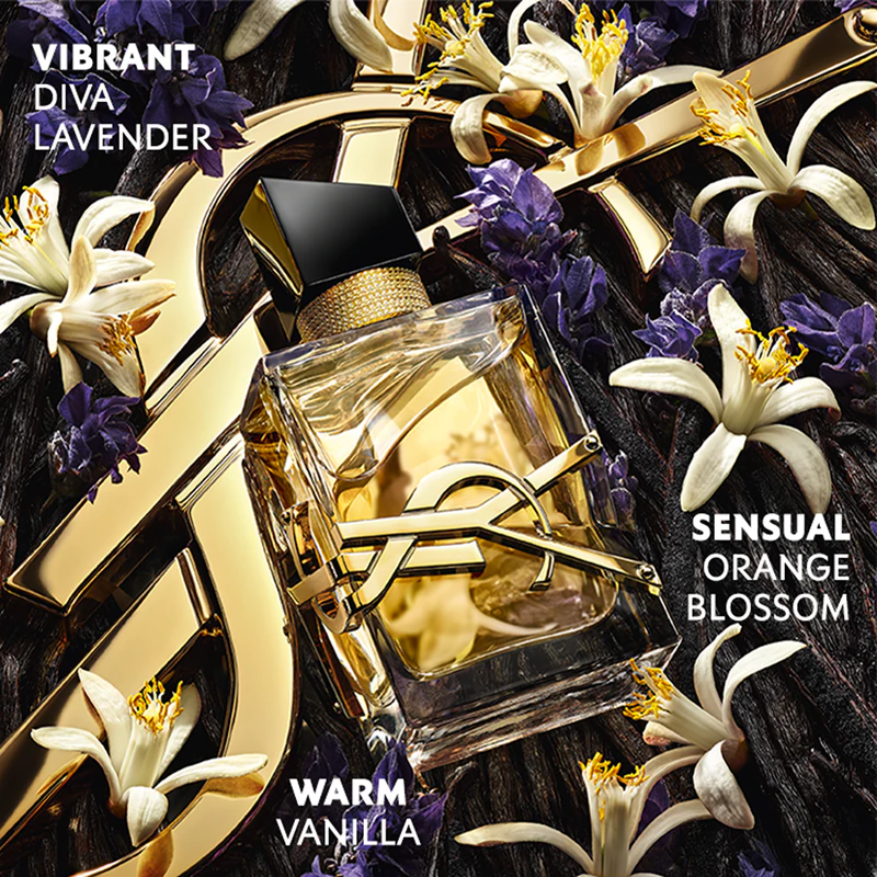 Frasco recarregável Yves Saint Laurent Libre Eau de Parfum para mulheres
