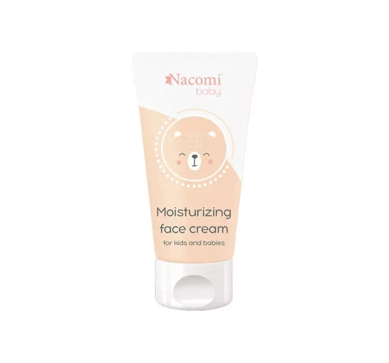 Nacomi Baby Moisturizing Face Cream nawilżający krem do twarzy dla dzieci i niemowląt 50 ml