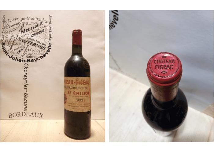 Château Figeac 2001 - Saint-Emilion Grand Cru - 1er Grand Cru classé B - 1 x 75 cl - Rouge