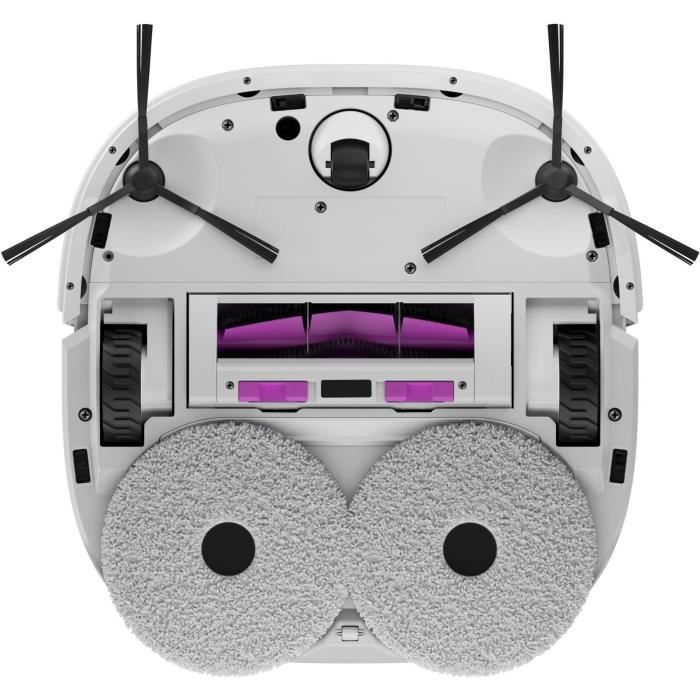EUREKA J12 Ultra - Robotstofzuiger en dweilrobot met automatisch leegstation - Draaiende dweil - Dubbele LiDAR-navigatie