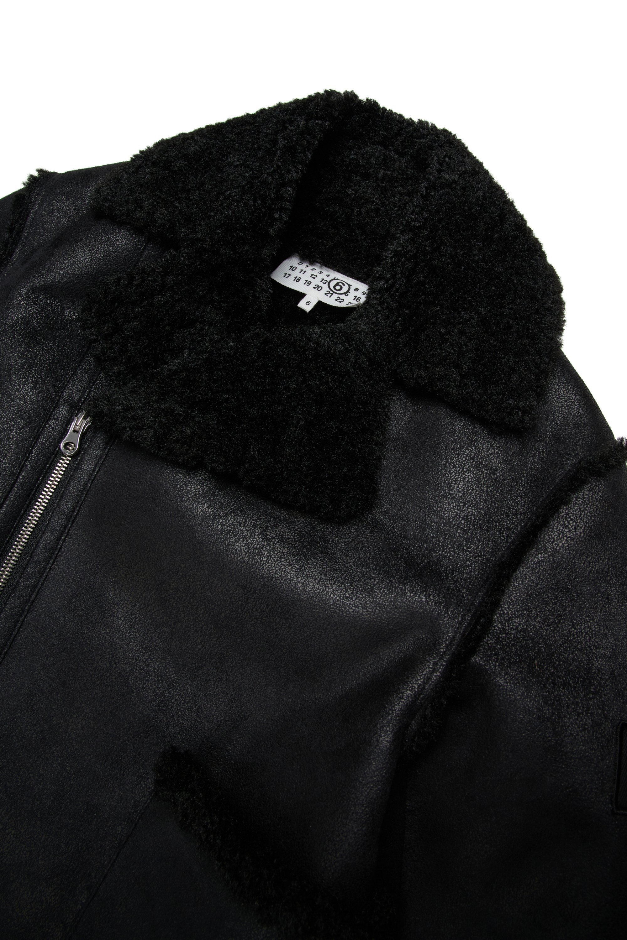 MM6 Maison Margiela winterjas - zwart