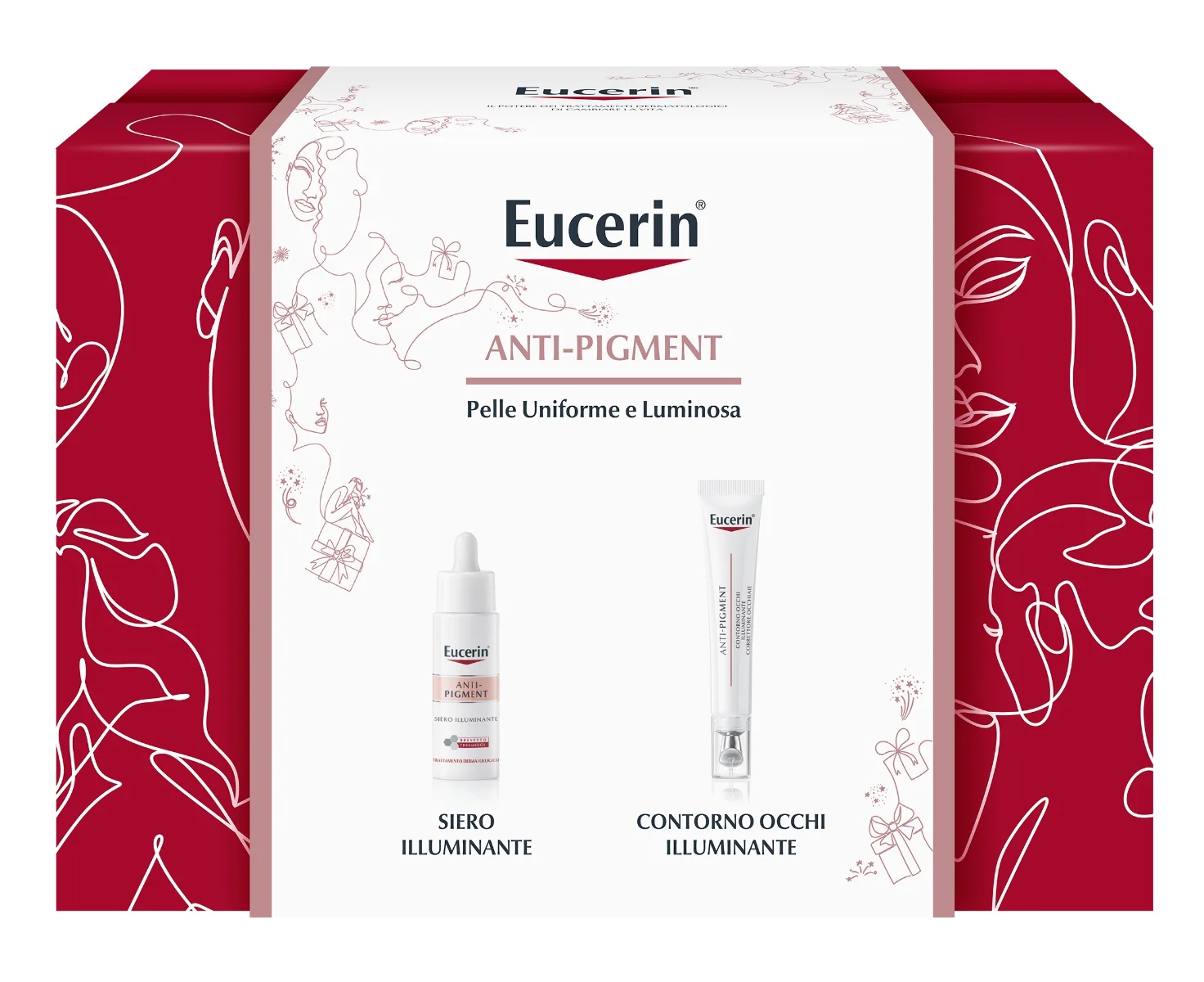 EUCERIN Eucerin Anti-pigment serum voor een stralende huid 30 ml + oogcontour 15 ml Anti-vlekken en verhelderende set