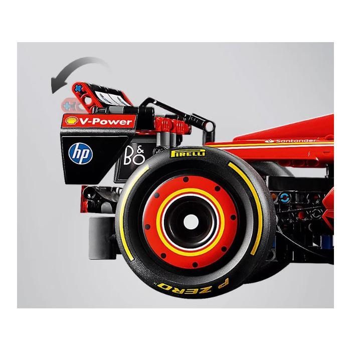 Coche de carreras Ferrari SF-24 de Fórmula 1 - Kit de montaje para adultos (mayores de 18 años) - Regalo de cumpleaños o Navidad