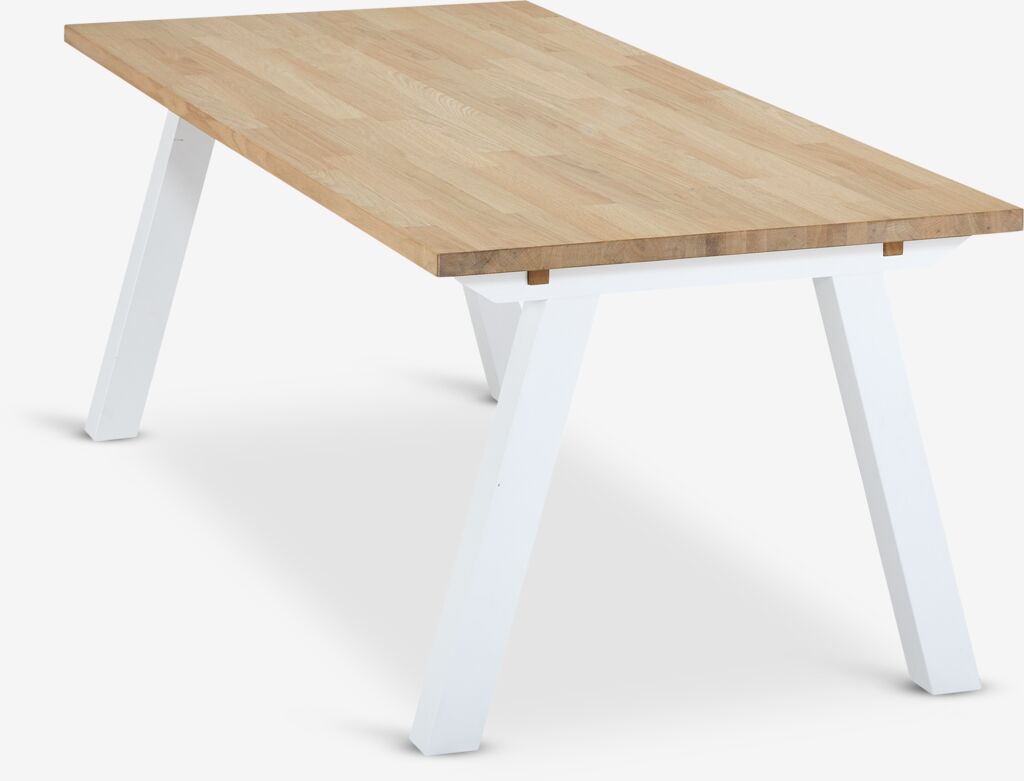 SKAGEN SKAGEN blagovaonski stol 90x150 hrast/bijela