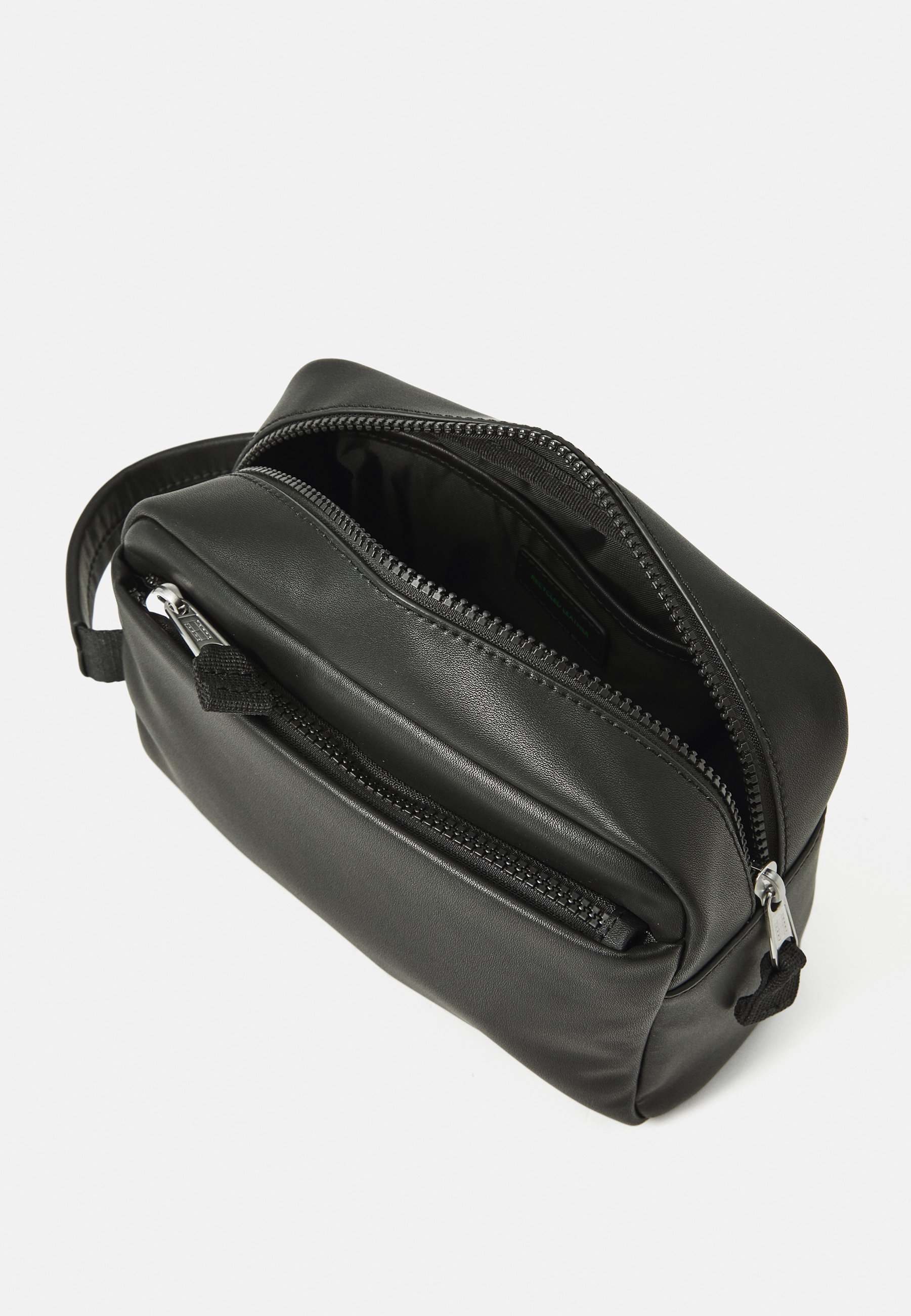 Tommy Jeans LINEAR WASHBAG - Toilettas - zwart