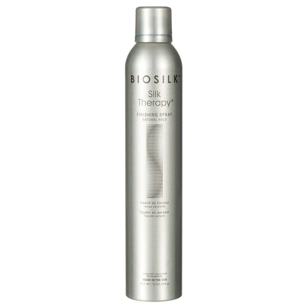 Biosilk plaukų lakas, natūralios fiksacijos užbaigiamasis purškiklis - 284 g