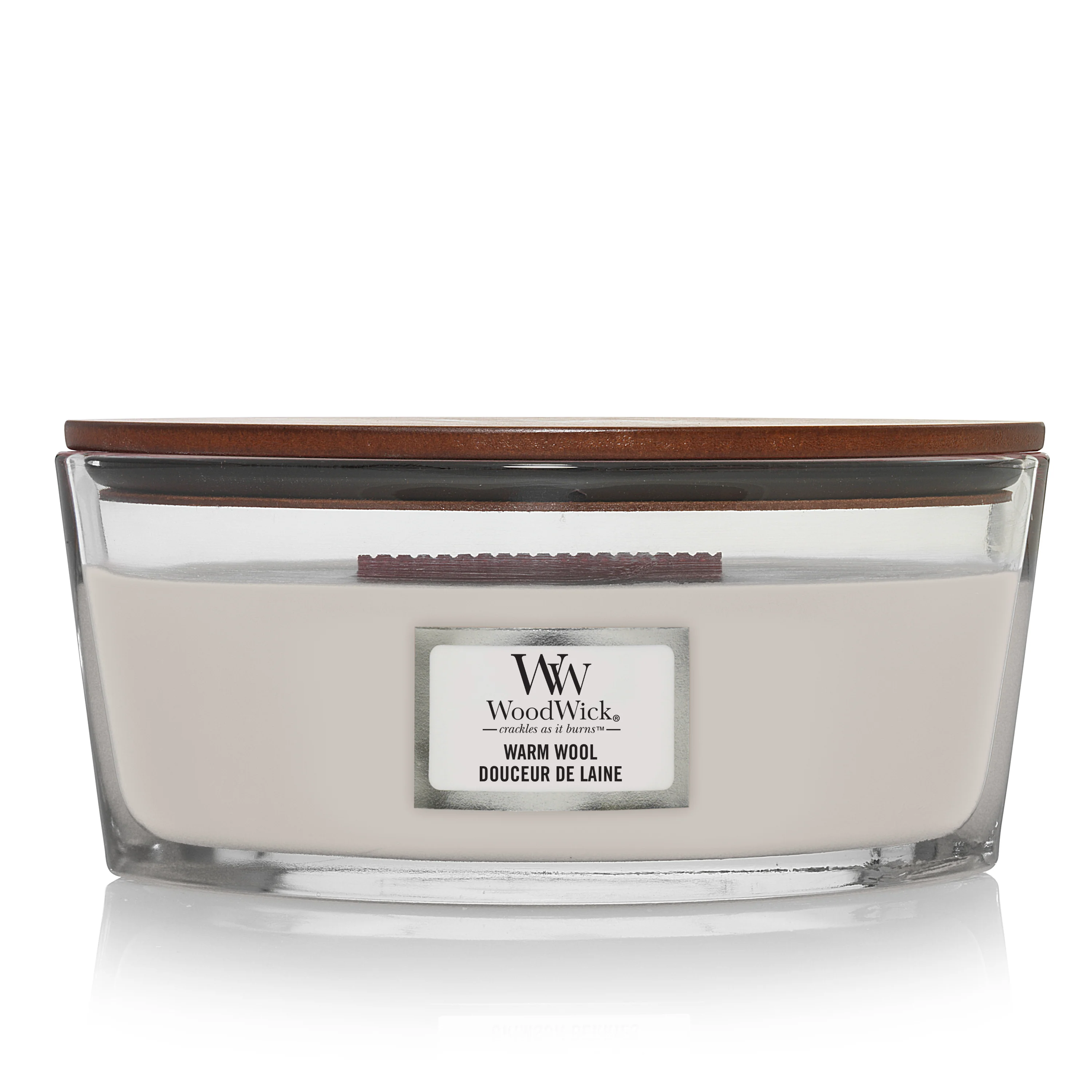 Ellipse Candles Warm Wool - Candela Profumata