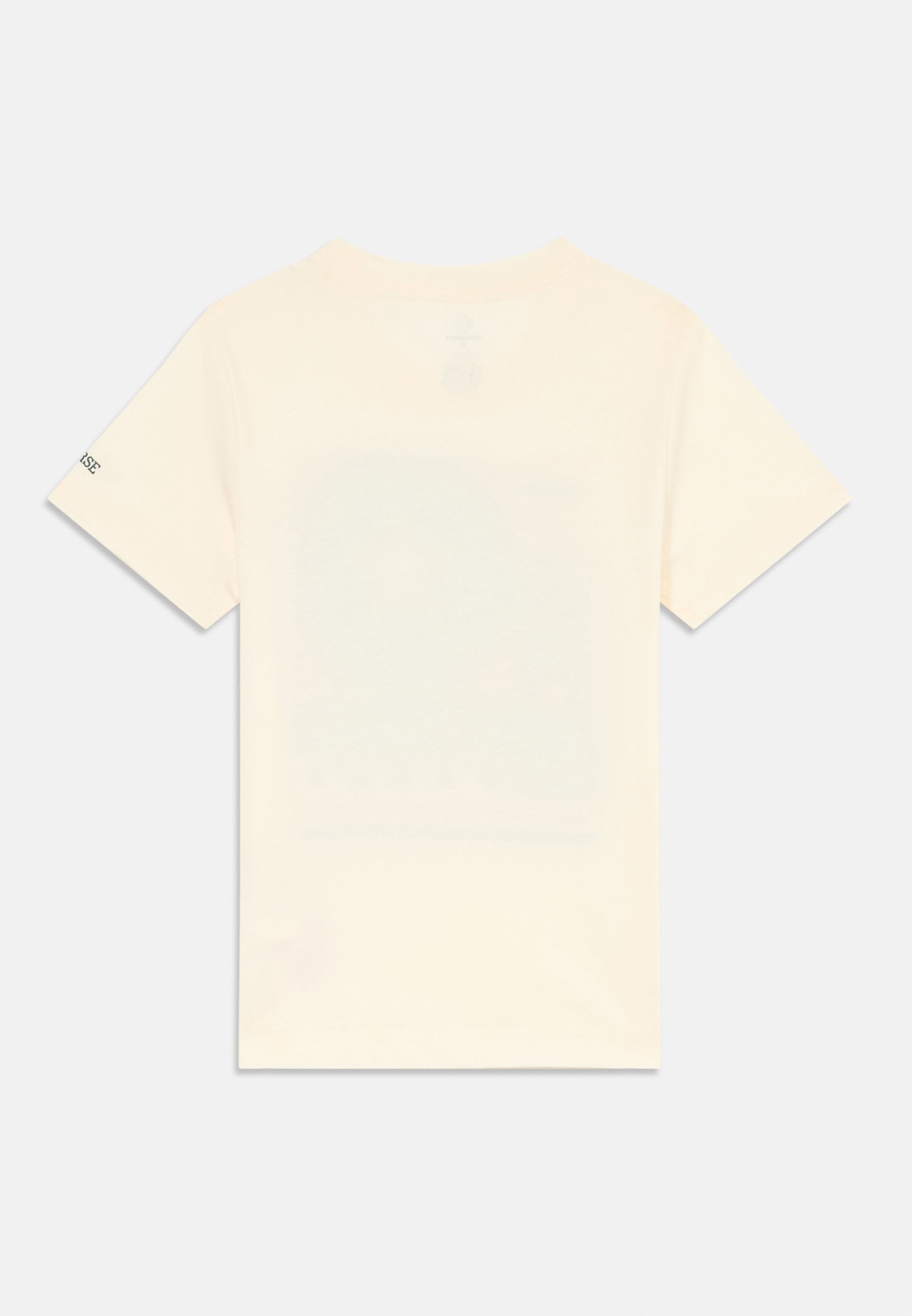 Converse BLOCKS LOGO T-shirt - T-shirt met print - egret