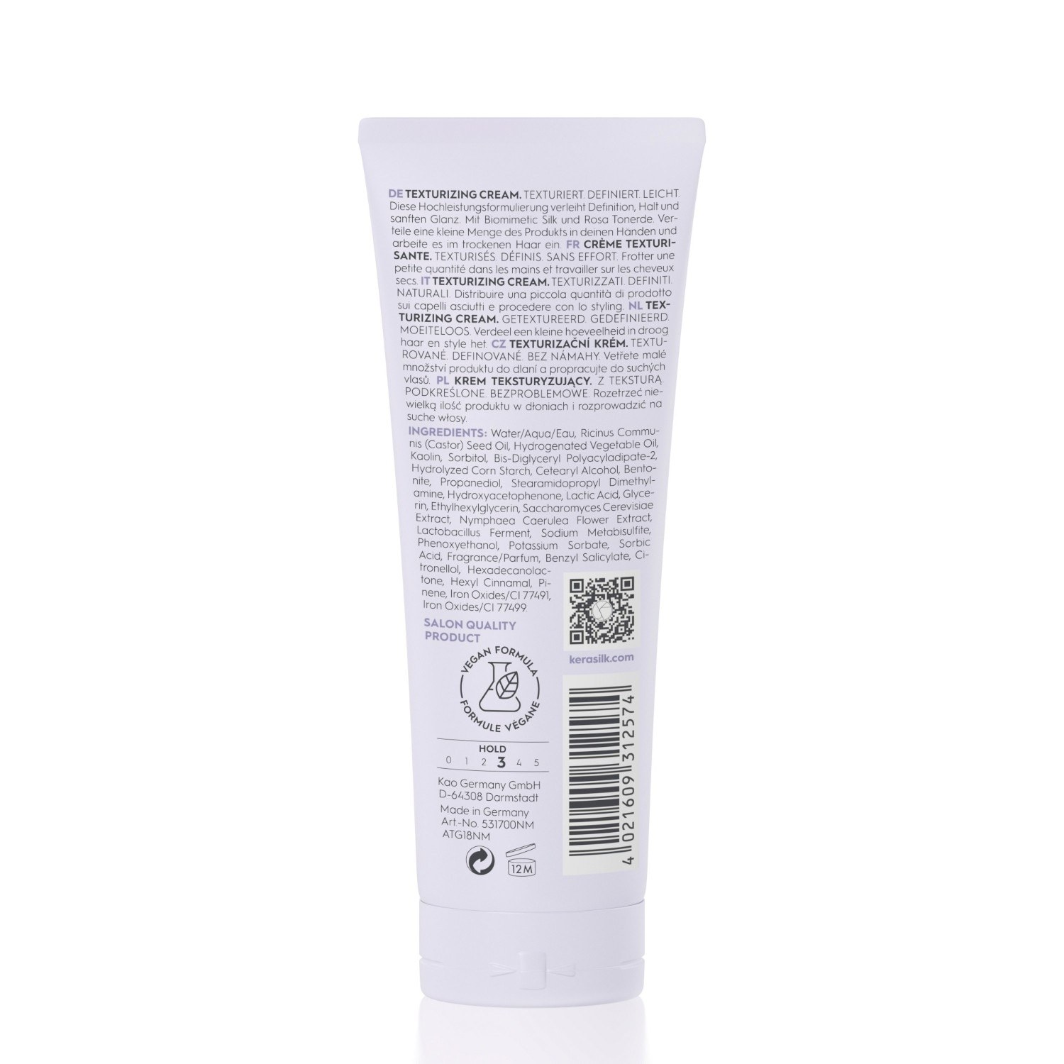 KERASILK teksturna krema za oblikovanje las - 75 ml