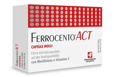 FERROCENTO Ferrocento ACT ijzersupplement 30 zachte capsules