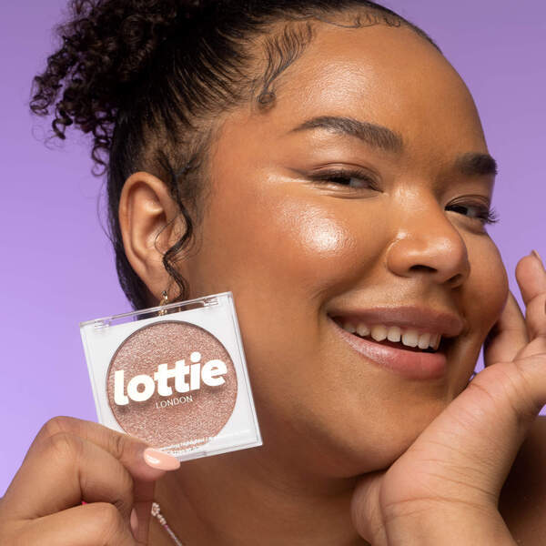 Lottie London Diamond Bounce Růžové šampaňské