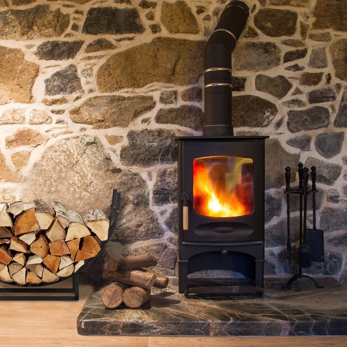 Estante para chimenea Relaxdays, soporte para leña semicircular, madera, acero, estante en forma de media luna, alto x ancho x profundidad: 55 x 92 x 21 cm, negro