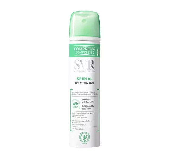 SVR Spirial Vegetal dezodorant w sprayu bez soli aluminium 75 ml