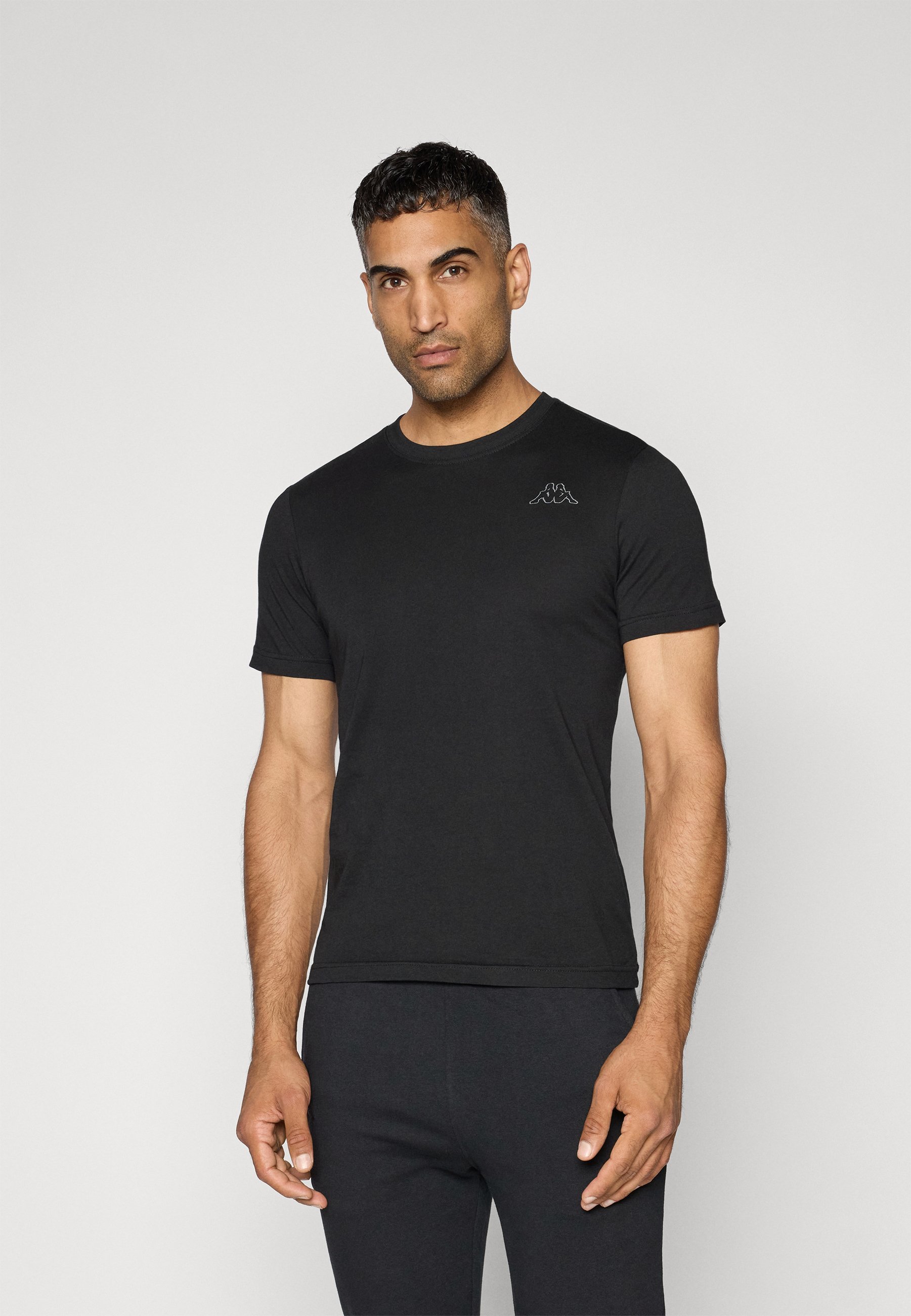T-shirt Kappa Basic - nero/grigiastro