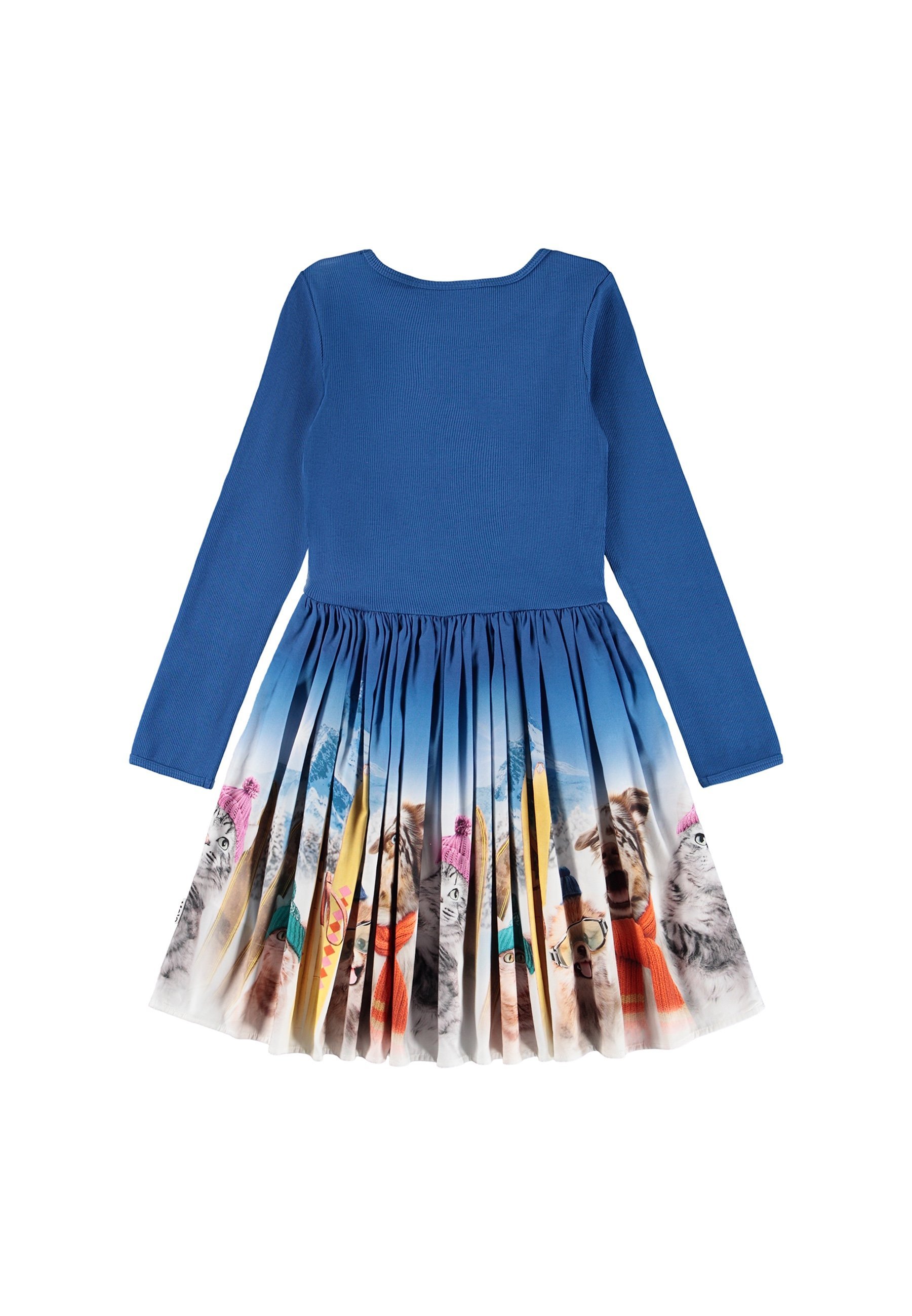 Robe chaude Molo CASIE - Robe de jour - bleue