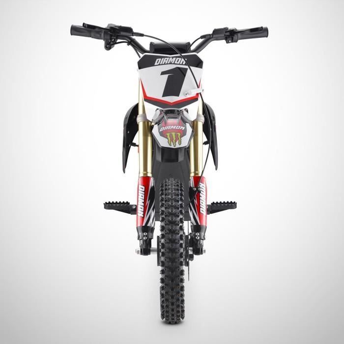 Elektrische kindermotorfiets 1300W / ORION 1300W Motocrossfiets / 14/12 / Editie 2024 / Rood
