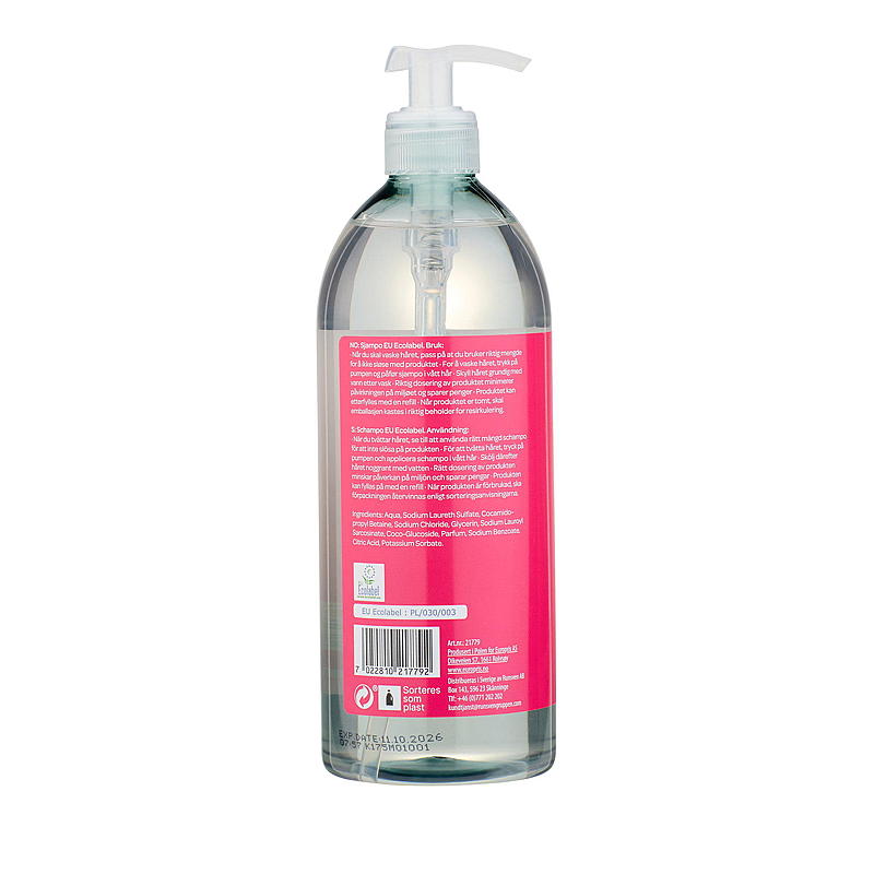 Pehmeä shampoo 750 ml Greippi ja bergamotti Pehmeä