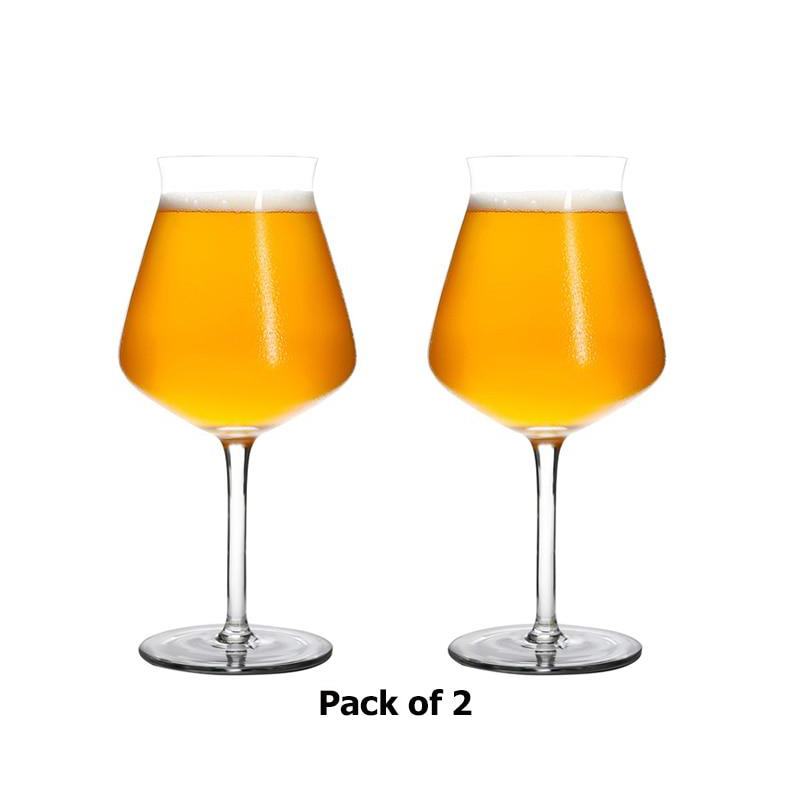 Spedizione gratuita. Bicchiere da birra Tulip Classics da 400 ml (set da 2), trasparente.