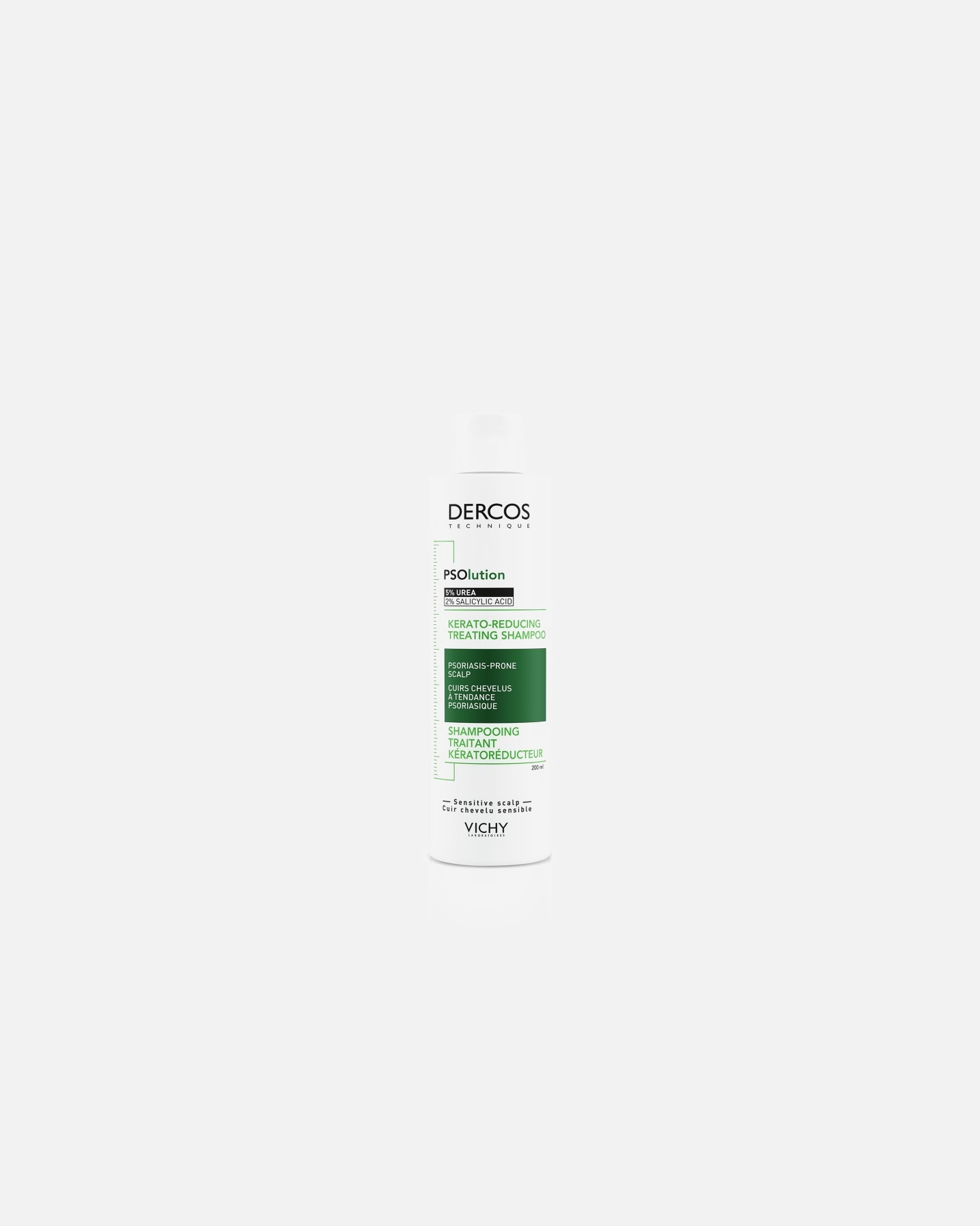 Champú Vichy Dercos PSOlution para el cuidado queratogénico - 200 ml