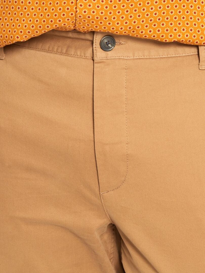 Calça Chino Slim L30 - Marrom
