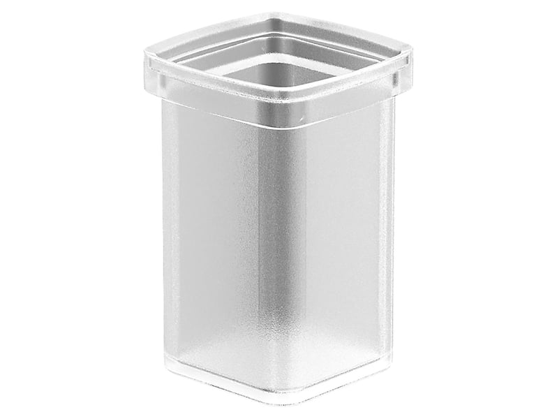 Pojemnik do szczotki WC szkło matowe Stella