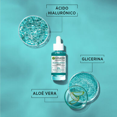 Garnier SkinActive Aloe Hyaluronic Acid Fuktighetsgivende Ansiktsserum med Aloe Vera 30 ml