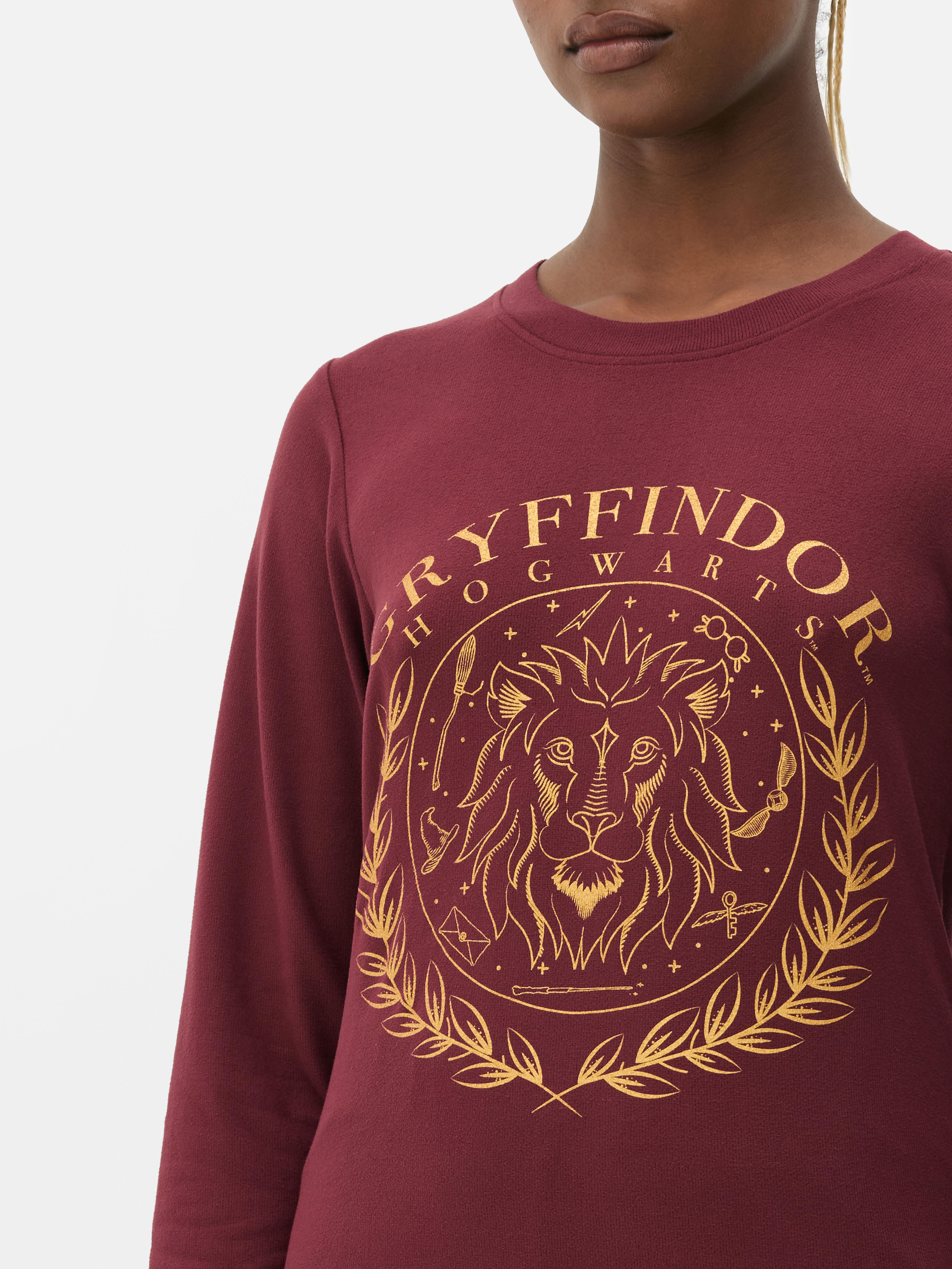 Pijamale Harry Potter™ cu Casele de la Hogwarts Pijamale cu top cu mânecă lungă și pantaloni cu casele de la Hogwarts