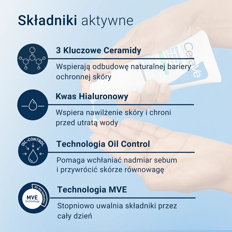 CeraVe vlažilna gel-krema za nadzor olja za mešano kožo