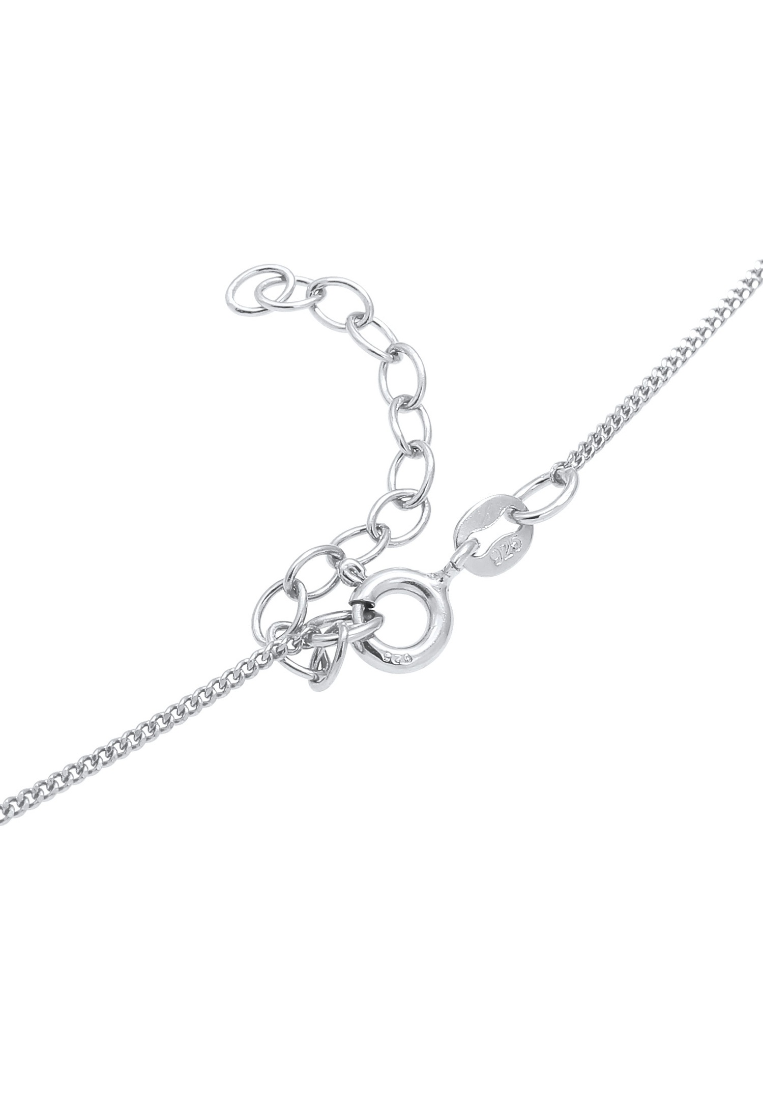Elli Femmes choker cœur basique tendance en argent sterling 925