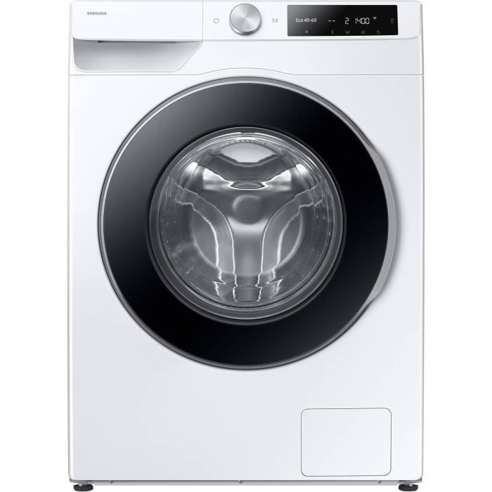 Lavadora de carga frontal SAMSUNG AI ecobubble™ WW11DG6B25LE - 11 kg - Digital Inverter - 60 cm de ancho - 1400 rpm - Clase energética A-10% - Blanca