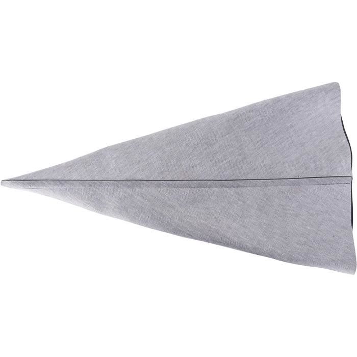 Bolsa de vinilo para mortero Marshalltown, puntiaguda, herramienta de albañilería, dimensiones: 305 x 610 mm, gris - GB692