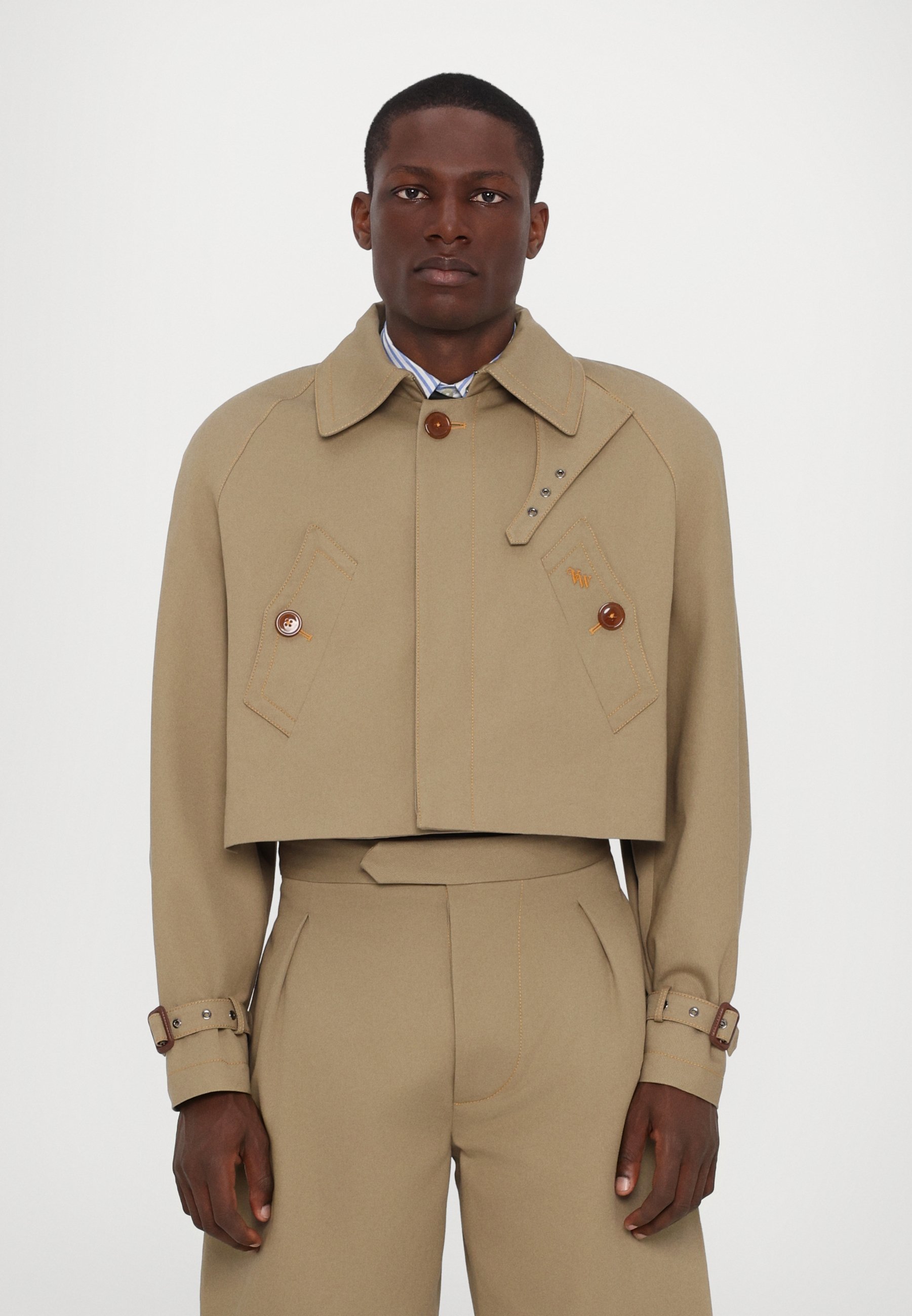 Vivienne Westwood CUT OFF GRAZIANO - Zomerjas - camel