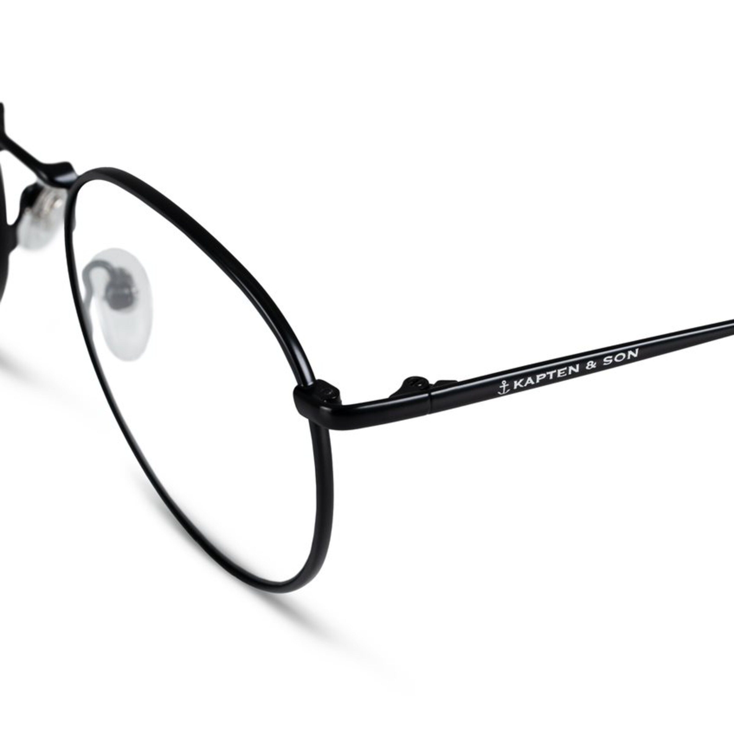 Londres Large Noir mat avec verres correcteurs