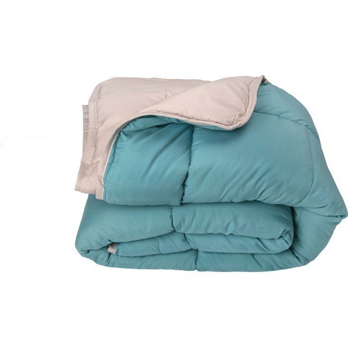 HUDSON - Couette Légère Microfibre - 200gr/m2 - Galet & Lac- 140 x 200 cm
