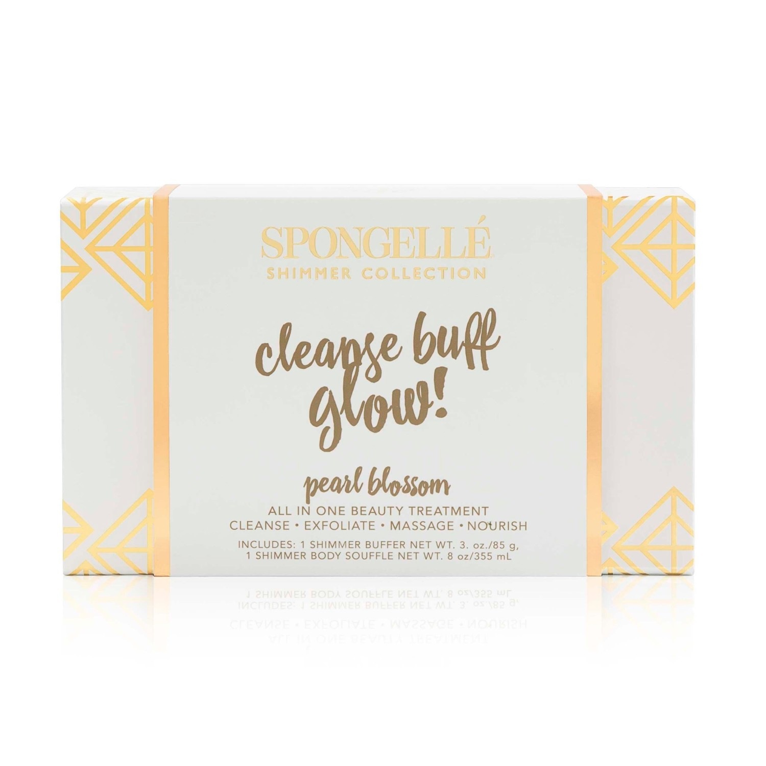 Spongelle Shimmer Gift Set - Pearl Blossom