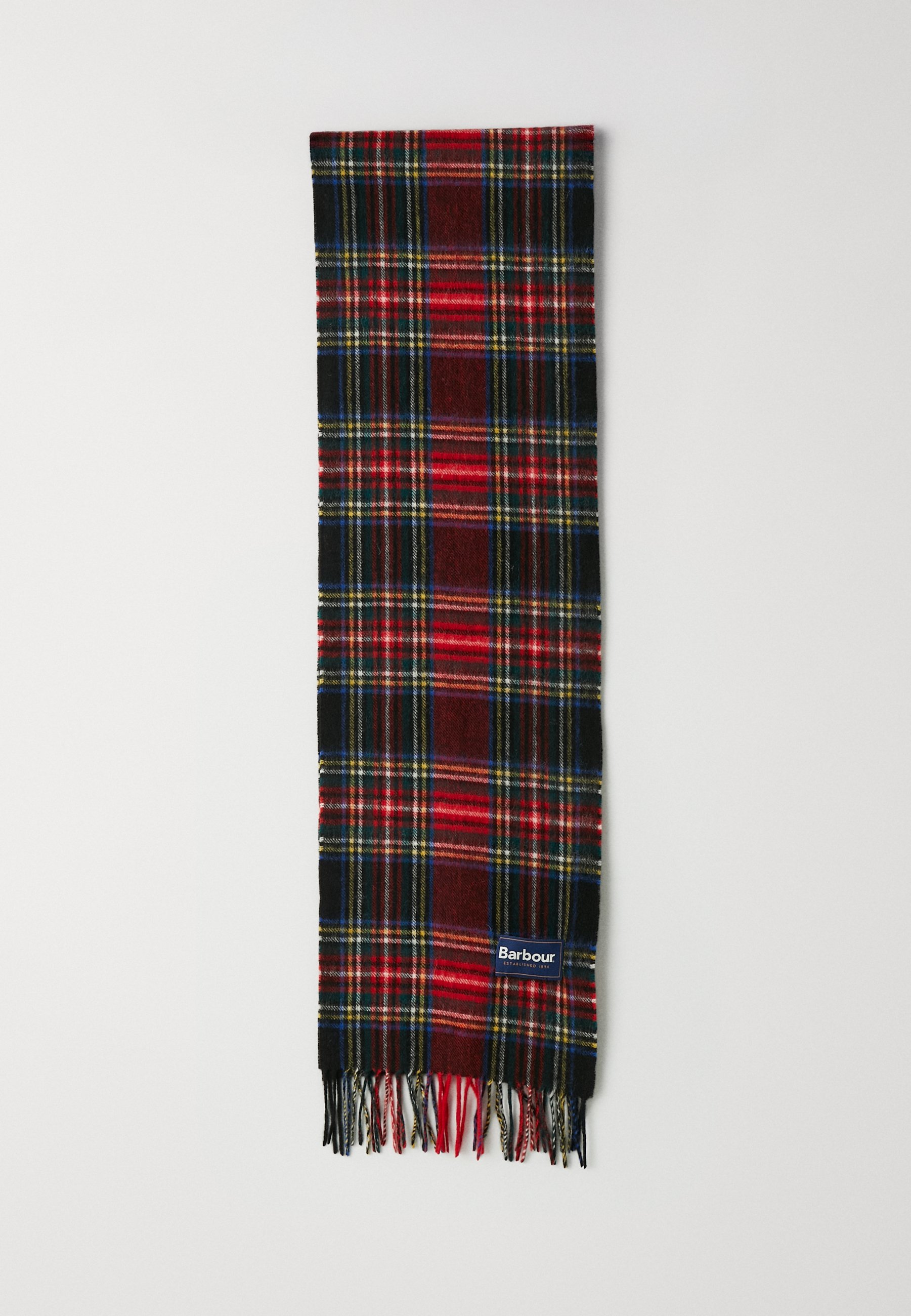 Cachecol Barbour NEW CHECK TARTAN UNISSEX - Cachecol - preto stewart