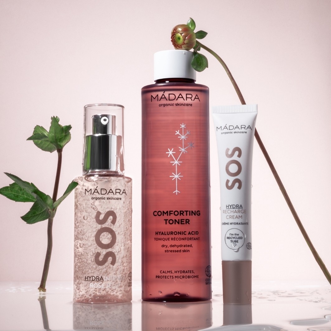 MÁDARA Coffret cadeau Trio Hydra Boost