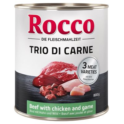 Rocco Trio di Carne Mixed Trial Pack 6 x 800g