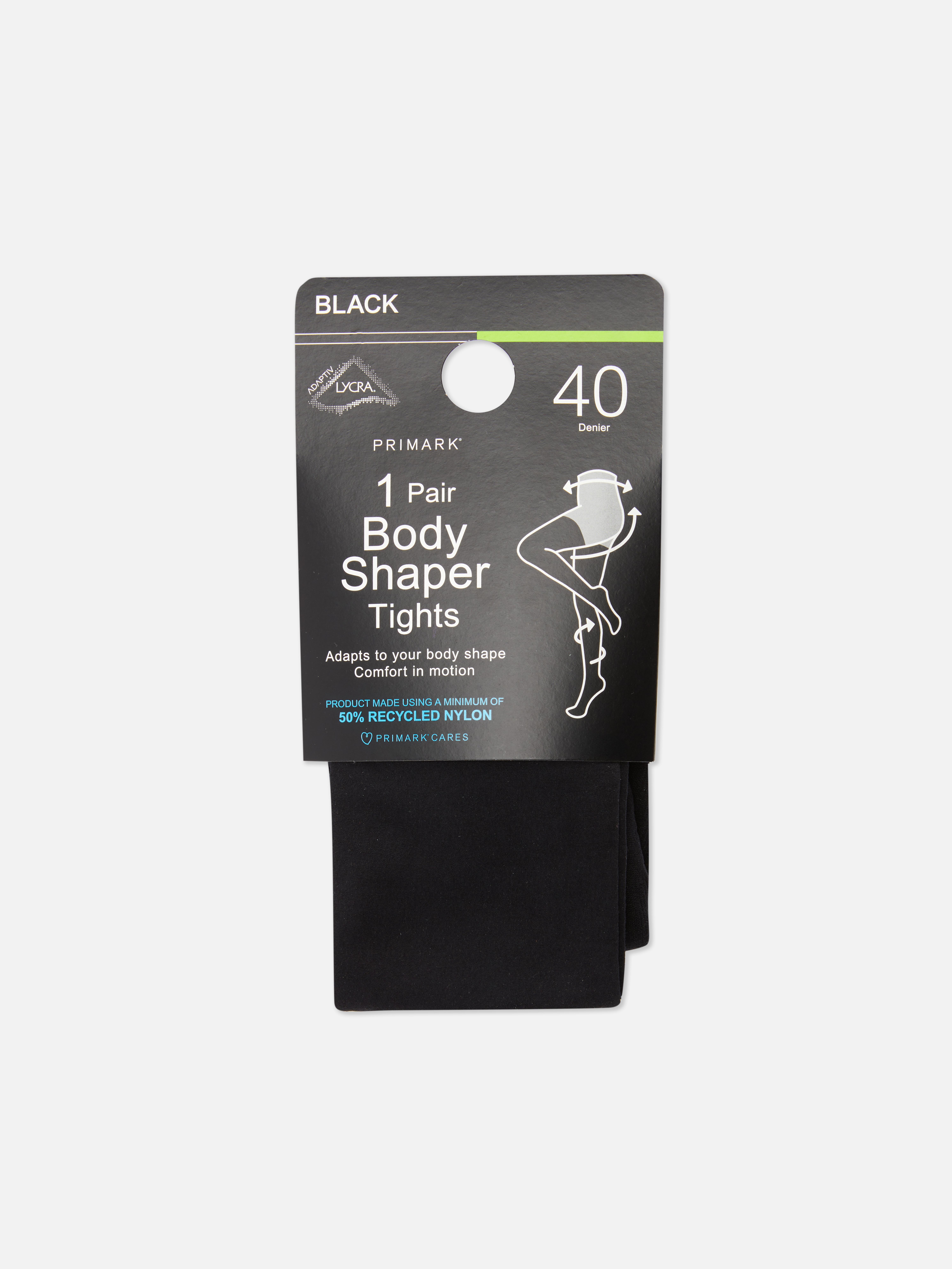 40 Denier Shapewear-Strumpfhose. Blickdichte Strumpfhose mit integrierter Shapewear für Halt und eine nahtlose Optik.