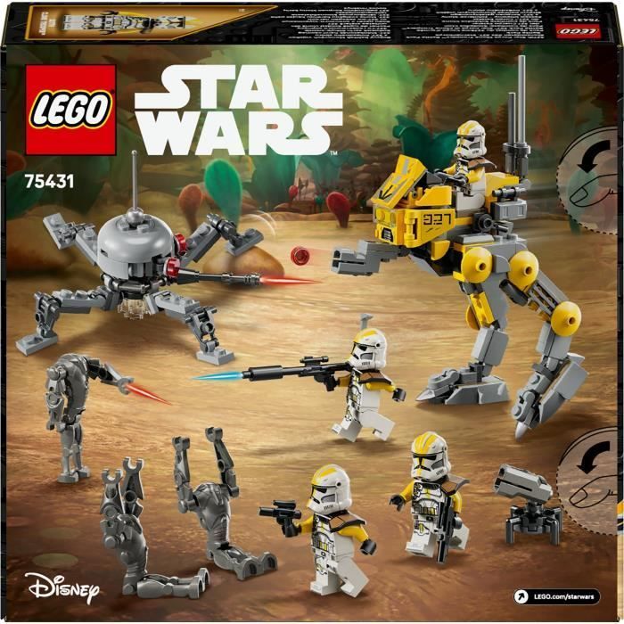 LEGO Star Wars 75431 Pack de Combat du 327ème Corps d'Armée - Jeu de Construction 7 ans