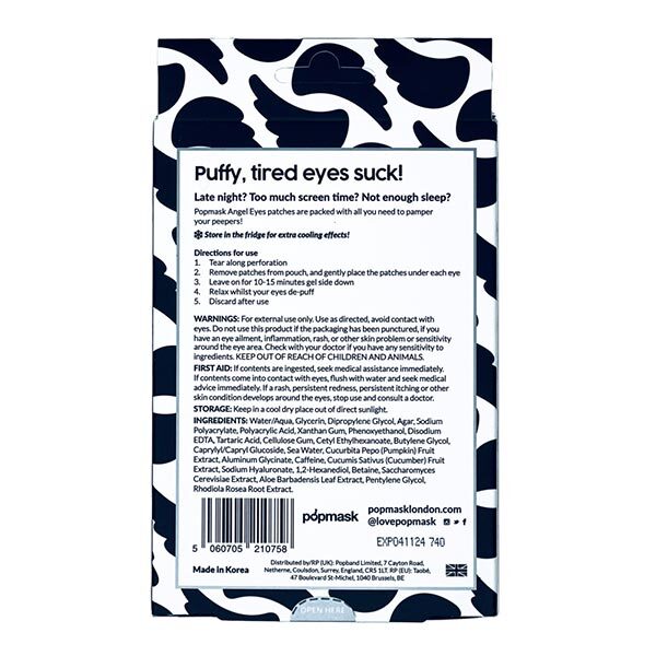 Popmask Angel Eyes - Patch idrogel per il contorno occhi