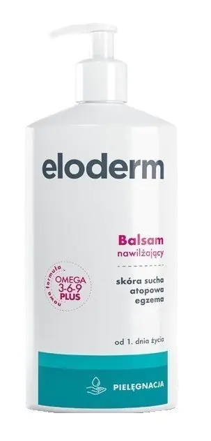Eloderm, Balsam nawilżający do ciała od 1. dnia życia, Skóra sucha, atopowa, egzema