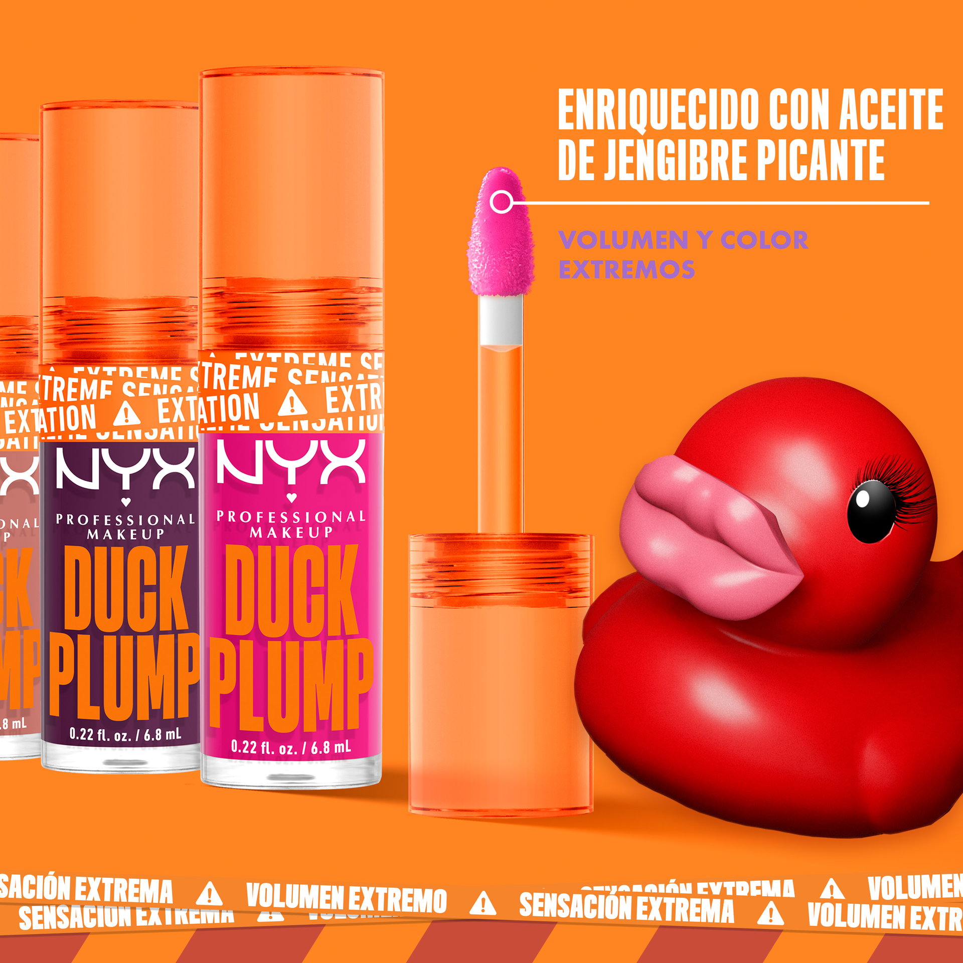 Duck Plump Gloss Volumizer Sjajila za usne i sjajila za usne