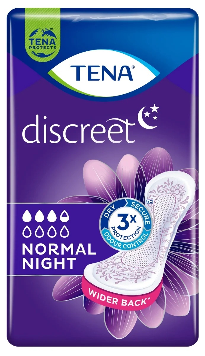 TENA Discreet Normal Night 10 Stück gegen Harninkontinenz